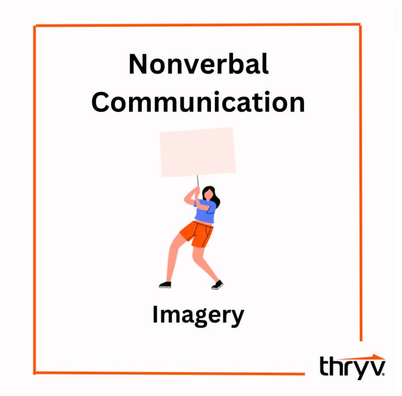 nonverbal communication imagery example